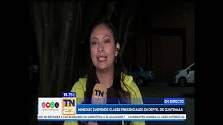 Mineduc suspende clases presenciales en depto de Guatemala [upl. by Iene]