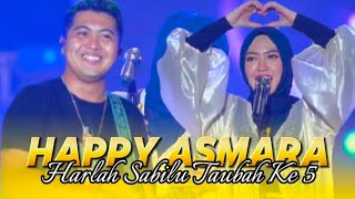 LIVE HAPPY ASMARA Ft AFTERSHINE  HARLAH SABILU TAUBAH MALAM INI [upl. by Marjana50]