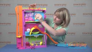 Polly Pocket Spin N Surprise Hotel from Mattel [upl. by Inimak]