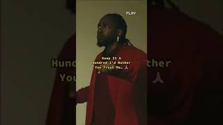 Kendrick Lamar  LOVE ft Zacari  It Hit Deep When Kendrick Lamar Said… 💔 [upl. by Eerpud]