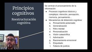 Principios teóricos de la Terapia Cognitiva Conductual [upl. by Yanffit]