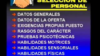 Dirección empresarial y calidad total 15 Reclutamiento y selección de personal [upl. by Anahsit40]