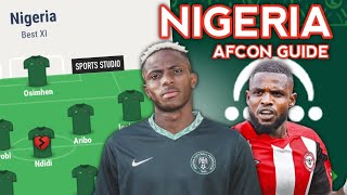 How Nigeria should lineup for AFCON 2023 [upl. by Conni88]