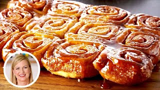 Professional Baker Teaches You How To Make CINNAMON BUNS [upl. by Marsden]