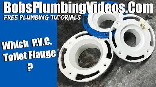 How to Install a PVC Toilet Flange [upl. by Assilat312]