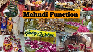 Mehndi Night  best mehndi ceremony  💃🥻🫕🍜☕DailyVlogging2024 [upl. by Annahsat]