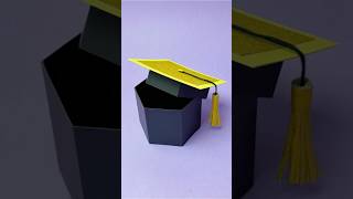 🎓 Graduation Cap Favor Gift Box with Cricut 🎁 Graduation CricutCrafts cutecrafts [upl. by Pegg995]