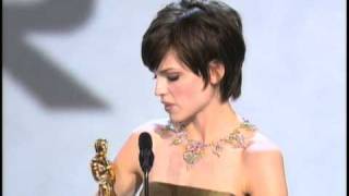 Hilary Swank Wins Best Actress 2000 Oscars [upl. by Osnohpla]