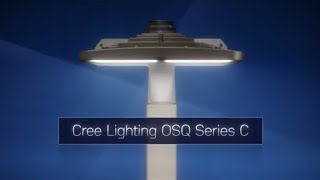 Cree Lighting OSQ Series C AreaFlood Light  Animated Product Short [upl. by Gilliette]