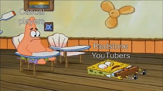 Mojang Updating Redstone Portrayed by Spongebob [upl. by Anastasio]