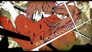 Kenshin Vs Jinei Anime Goes Live Action  Rurouni Kenshin [upl. by Gannon548]