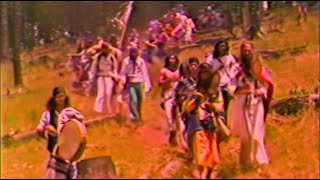 quotThe Ceremony Beginsquot  Rainbow Gathering 1979  🌈  Peace Pole Ceremony  Part1 [upl. by Yrojram236]