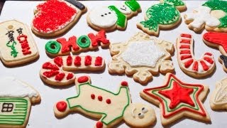 Halloween Cookies Using Stencils  Cookie Decorating with Royal Icing [upl. by Seniag353]