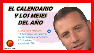 El CALENDARIO y los 12 meses [upl. by Sirret]