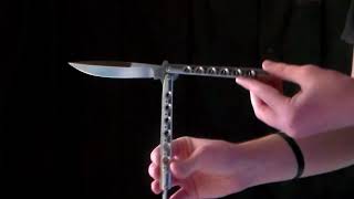 Balisong Tutorial  Aerial  Beginner [upl. by Salomi252]