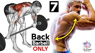 How to do Back Workout with Barbell Row [upl. by Canale687]