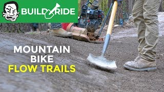 How flow trails are built  Build amp Ride in Hot Springs Arkansas [upl. by Alya34]