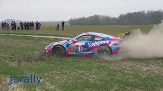 Rallye de Hannut 2024 with mistakes en crash [upl. by Betteann]