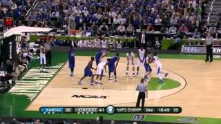 1 Kentucky vs 2 Kansas  422012  NCAA Mens Basketball National Championship Final [upl. by Einaffyt]