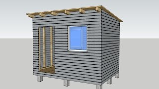 Gartenhaus selber bauen DIY 2 Rauspund [upl. by Ettenirt]