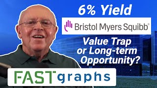 6 Yield Bristol Myers Squibb Value Trap Or LongTerm Opportunity  FAST Graphs [upl. by Anertac39]