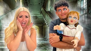 HAUNTED ANNABELLE DOLL POSSESSED MY BEST FRIEND… [upl. by Repotsirhc]