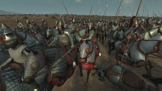 3150 Parthian Late Cataphracts vs 378 Mauryan War elephant৷Total War Rome II Doomstack Cinematic [upl. by Dadelos]