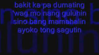 bakit  gagong rapper lyrics [upl. by Hnah]