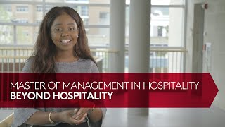 Beyond Hospitality Cornell Master of Management in Hospitality MMH [upl. by Anelim683]