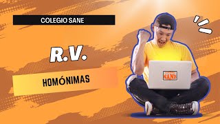 Curso RV Tema HOMONIMIA  I Bim  3ºsecFecha 202405251705CLASES ONLINE [upl. by Avril]