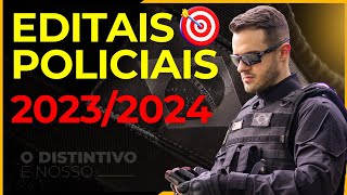 Concurso Policiais Panorama das Oportunidades 2023 e 2024 Civil Militar e Penal [upl. by Allix368]