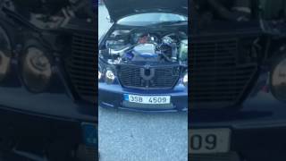 Mercedes benz clk 23 kompressor sound w208 [upl. by Ahsekar675]