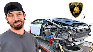 I BOUGHT A WRECKED LAMBORGHINI HURACAN THAT I COULDNT FIX [upl. by Idalla535]