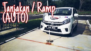 Latihan Ramp  Tanjakan AXIA AUTO [upl. by Oecam]