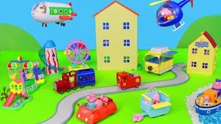 Peppa Wutz Spielzeug Sammlung [upl. by Airdua]