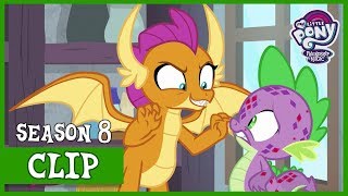 Smolder Talks With Spike About quotThe Moltquot Molt Down  MLP FiM HD [upl. by Boar]