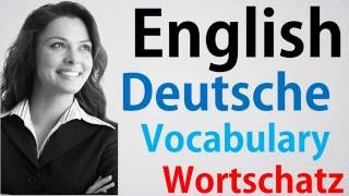 Video46 DeutschEnglisch Wortschatz Übersetzung German English Kostenlos Außerirdische [upl. by Maurise]