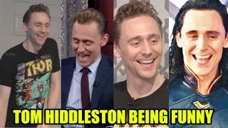 Tom Hiddleston Loki Funniest Edit and Interview Moments  Try Not To laugh [upl. by Ranson613]