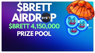 MASSIVE BRETT Airdrop Event Secure Your Share 4150000 in the Largest Giveaway Yet [upl. by Ahsekyt957]