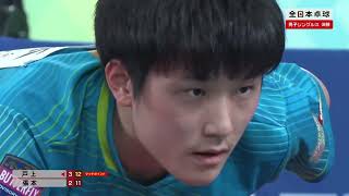 Tomokazu Harimoto vs Shunsuke Togami  FINAL  2024 All Japan Championships [upl. by Lowry930]