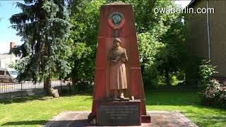 Sowjetischer Ehrenfriedhof OT KüstrinKietz  Советское воинское захоронение КюстринКиц [upl. by Ardnaed]