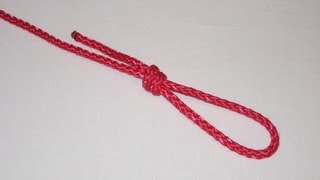 How To Tie A Scaffold Knot [upl. by Naoh]