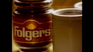 Folgers Coffee Crystals Commercial 1993 [upl. by Tam]