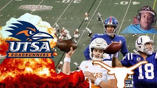 College Game dayTEXAS VS UTSA  NEW QB1 IS ARCH MANNING THE CHOOSEN ONE [upl. by Epperson]