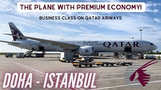 Qatar Airways Premium Economy Class   Qatar Airways Business Class  B777300ER Trip Report [upl. by Enitsenrae65]