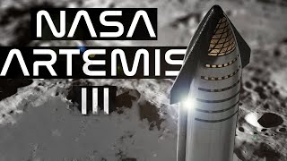 NASAs Artemis 3 Mission  SpaceX Blue Origin amp Dynetics Commercial Landers [upl. by Hoagland]