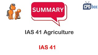 IAS 41 Agriculture summary  applies in 2024 [upl. by Reggis]