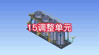 为先 磺化流程 15单元 SLESSLS pH调整单元 [upl. by Elaen965]