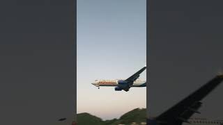 Jet2 landing at skiathos 2022 [upl. by Ycart]