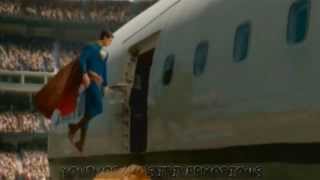 Superman Returns Superman Saves Airplane [upl. by Hanaj]